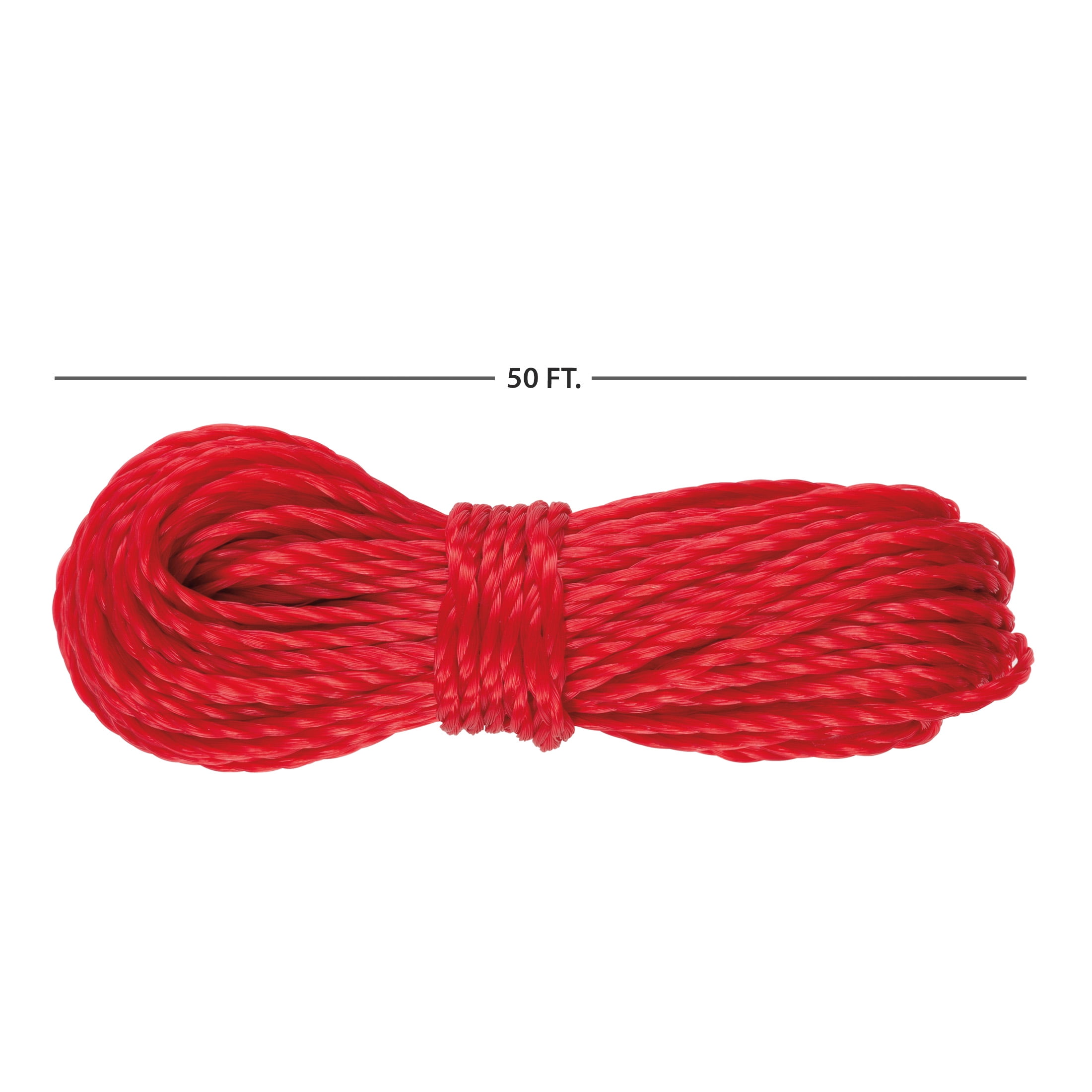 Red Birthday Pinata Rope, 50ft