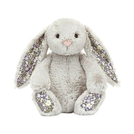 ValHome Silver Bunny Easter Bunny Plush Toys – 11.8 Blossom Cozy Cuddle Floral Ears Bunny Stuffed Animals Huggable Pillow – Spring Easter Basket Stuffer Birthday Gifts for Kids (Gray) ValHome Silver Bunny Easter Bunny Plush Toys – 11.8 Blossom Cozy Cuddle Floral Ears Bunny Stuffed Animals Huggable Pillow – Spring Easter Basket Stuffer Birthday Gifts for Kids (Gray)