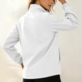 thumbnail image 6 of OGLCCG Rain Jacket for Women Waterproof Lightweight Stand Collar Windbreaker Jacket with Pockets Outdoor Softshell Jacket,Size S-XXL, 6 of 7