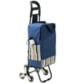 thumbnail image 4 of Chariot à Main Pliant Robuste avec Capacité de Montée d'Escalier – Chariot de Courses Compact Portable pour Usage Domestique, Renforcé avec Roues en Mousse et Plaque de Base Robuste, Design à Grande Capacité pour une Utilisation Facile, 4 of 6