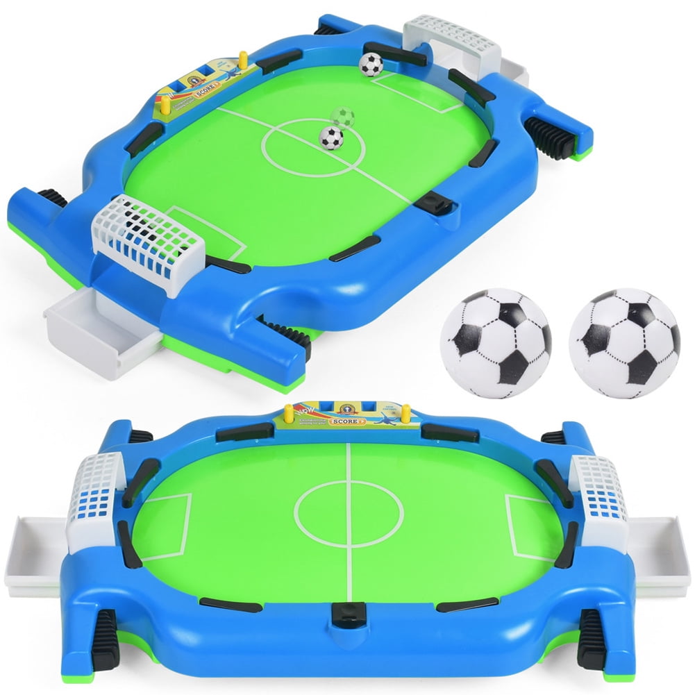 KYAIGUO Kids Foosball Toy Table, Parent-Child Interactive Games, Mini Foosball Game Table, Table Soccer Toys 3-7 Years Old Toddler Gifts
