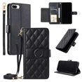 thumbnail image 1 of Funda tipo billetera GANGXUN para iPhone 7 Plus – Tapa abatible con correa para mujer, 1 of 5