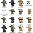 thumbnail image 2 of AVEKI Pare-Soleil + Bonnet de Cagoule, Chapeau de Protection Solaire Extérieur, pour la Pêche Randonnée Pédestre 0517M, 2 of 7