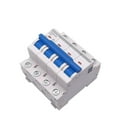 Din Rail Mini Circuit Breaker 4 Pole 400V Household Air switches