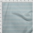 thumbnail image 4 of oneOone Viscose Jersey Baby Blue Fabric Stripes Sewing Material Print Fabric By The Yard 60 Inch Wide-OU, 4 of 6