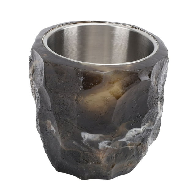 Crystal Coffee Mug, 320ml Capacity Imitation Crystal Resin Mug, Mineral Coffee Cup with Distinctive Design