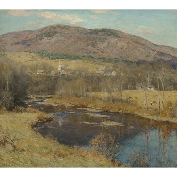 The North Country Poster Print by Willard Metcalf (American, Lowell, Massachusetts 1858 �1925 New York) (18 x 24)
