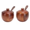 thumbnail image 2 of Garosa Spice Container Wood Jars Seasoning Box Set For Coffee Bar For Kitchen For Home, 2 of 8