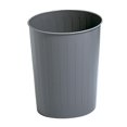 thumbnail image 2 of Safco Charcoal Round Wastebasket 23.5 Quart (Set of 6), 2 of 2