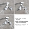thumbnail image 4 of Brass Diverter Valve Shower Shut-off Valve 2-way Y Splitter 1/2 Inch For Shower Hose And Shower Head Chrome Dsf014a, 4 of 4