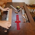 thumbnail image 2 of LEXSOMEO Adjustable Scale Ruler for Woodworking, Manual Measuring and Positioning Tool, Carpenter Marking Ruler for Precision Work, 2 of 5