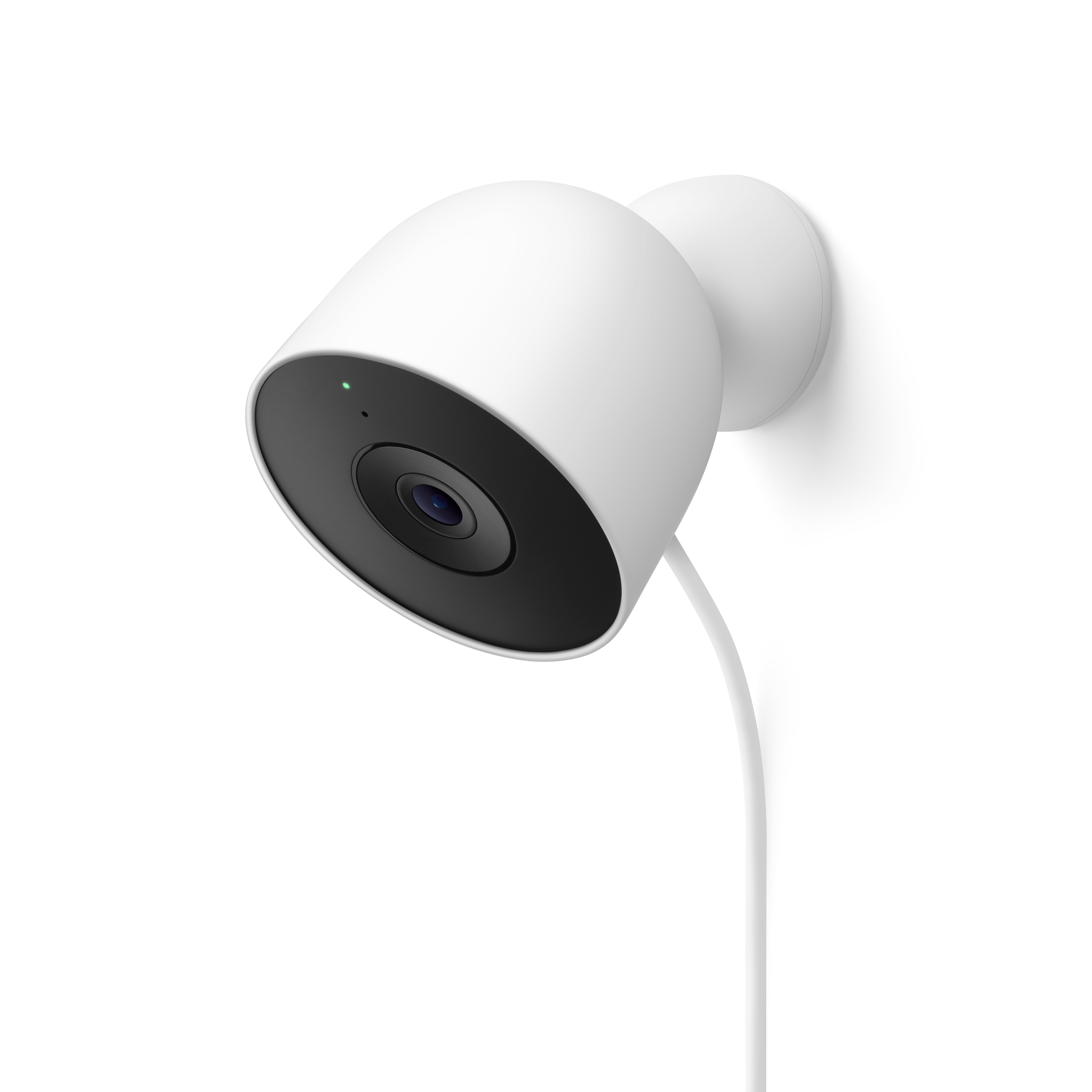 Caméra extérieure Google Nest (filaire, 2e génération) – Vidéo 2K et Gemini – Neige