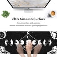 thumbnail image 3 of Cat Moon Phases Mouse Pad Extended XL Gaming Mice Pad Office Desk Mat with Stitched Edges, Non-Slip Oversized Desk Pad, 31.5 X 11.8 Inch, 3 of 5