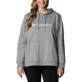 thumbnail image 6 of Columbia Womens Logo Hoodie Monument Heather Medium, 6 of 9