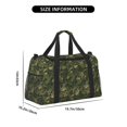 thumbnail image 3 of Balery Green Camouflage Skull Bolsa de Gimnasio para Mujeres, Bolsa de Viaje con Bolsillo Húmedo, Bolsa de Fin de Semana para Mujeres, Bolsa de Viaje Resistente al Agua, 3 of 7