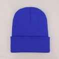 thumbnail image 1 of Gorro fluorescente, gorro de lana acrílica, para parejas, gorro de punto de otoño e invierno europeo y americano, gorro de color caramelo, 1 of 6