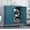 Blue, variant on COFaR Bathroom Floor Cabinet,Metal Storage Cabinet,Freestanding Sideboard with 2 Doors & 2 Adjustable Shelves,Modern Metal Storage Locker for Bathroom,Living Room,Entryway,Blue