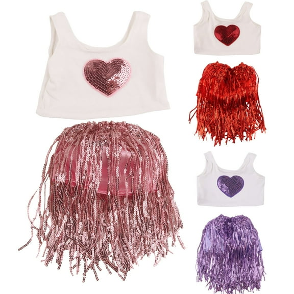 LEFTHIGH Toys Doll Clothes Present for 18 Inch Doll Clothes and Accessories for Birthday Valentine's Day Christmas