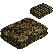 Melinda Midnight Deluxe Seat Pad, 2 pack