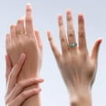 thumbnail image 5 of Anxiety Rings Fidget Rings for Women Stress Relief Spinner Rings for Teen Girls Stress Rings 4Pcs 6MM Titanium Steel Rings Size 5-12_Gift Of G, 5 of 5