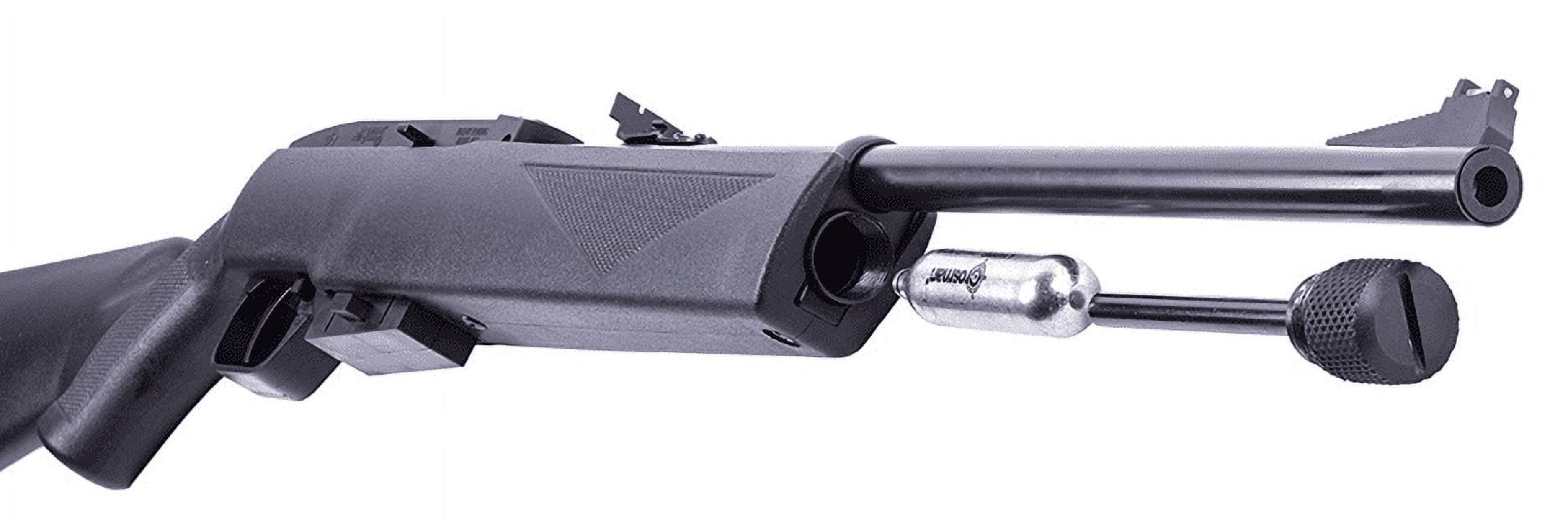 Crosman 1077 Repeat Air Rifle CO2 Powered .177 Pellet, Barrel Length 20.38 in