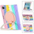 thumbnail image 4 of Funda a juego para iPad Pro de 12,9 pulgadas (2020) con correa para el hombro, soporte de anilla ajustable grande, portalápices y protección contra golpes., 4 of 5