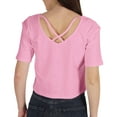 thumbnail image 6 of Inkmeso Regular Street Style Crop Top Scoop Neck Tee For Womens Cotton Tshirt, 6 of 7