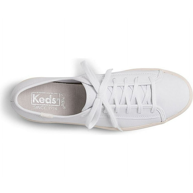 Keds Womens Triple Kick Leather Glossy Sneakers Walmart