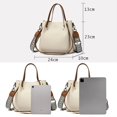 thumbnail image 5 of Bolsos de hombro tipo bandolera de piel de alta calidad para mujer, bolsos de lujo para mujer, bolsos de diseñador de gran capacidad, bolsos de mensajero suaves, 5 of 5