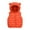 Orange, variant on Herrnalise Toddler Puffer Jacket Toddler Kids Baby Boys Girls Fashion Cute Solid Color Windproof Padded Clothes Jacket Hooded Coat Toddler Winter Jacket