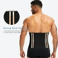 thumbnail image 4 of LALAMELON Waist Trainer for Men Shapewear Tummy Control Body Shaper Slimming Cincher with Hook Fajas Para Hombres, 4 of 6