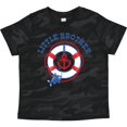 thumbnail image 3 of Inktastic Nautical Little Brother Boys Toddler T-Shirt, 3 of 5
