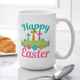 thumbnail image 6 of CafePress - Happy Easter - 15 oz Ceramic Large White Novelty Mug, 6 of 6