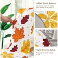 thumbnail image 5 of Autumn Oak Maple Leaves Dining Room Chair Covers Fall Rea Orange Chair Slipcovers Stretch Seat Protector Removable Chair Cover For Home Kitchen Restaurant Hotel 4pcs, 5 of 7