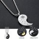 thumbnail image 5 of (Oro y plata) 1 par de collares con colgante de Yin Yang de 60 cm, collar de rompecabezas a juego, collar de cadena para parejas, 5 of 5