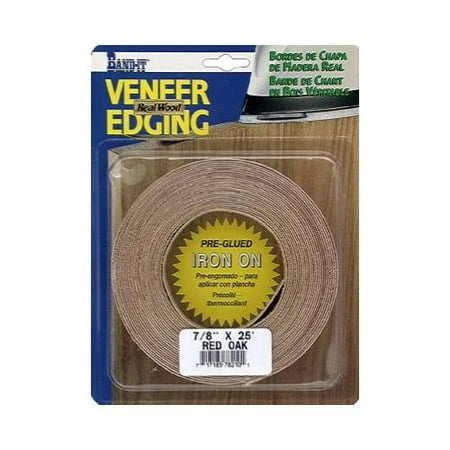 Walnut Veneer Mdf - Veneer Technologies 78220 Walnut Real Wood Veneer Iron-on Edgebanding, 7/8-Inch x 25-Ft.
