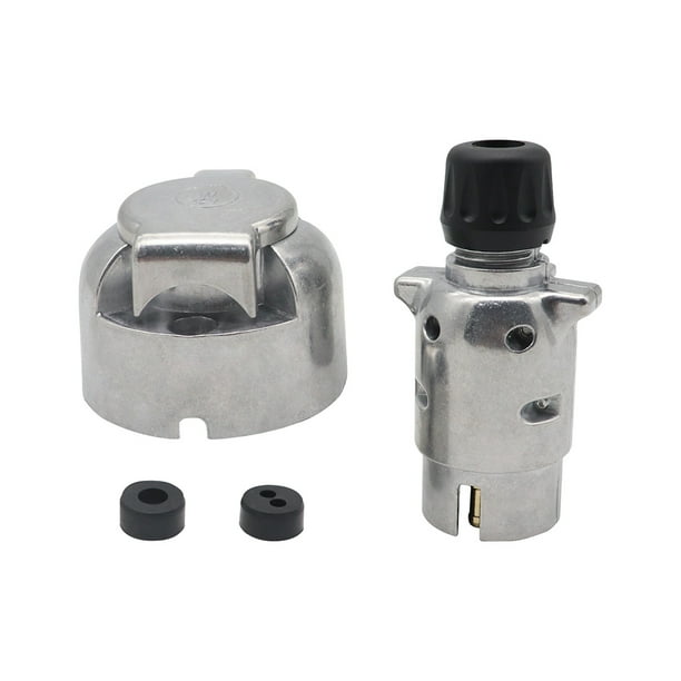 Conector adaptador grande Scienceny 7 pines macho hembra para remolque caravana barco