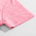 thumbnail image 6 of SGFCWSX Boys 2 Piece Athletic Outfits Summer Quick Dry Short Sleeve T Shirt Shorts Sports Set for Kids Pink Size 3T, 6 of 9