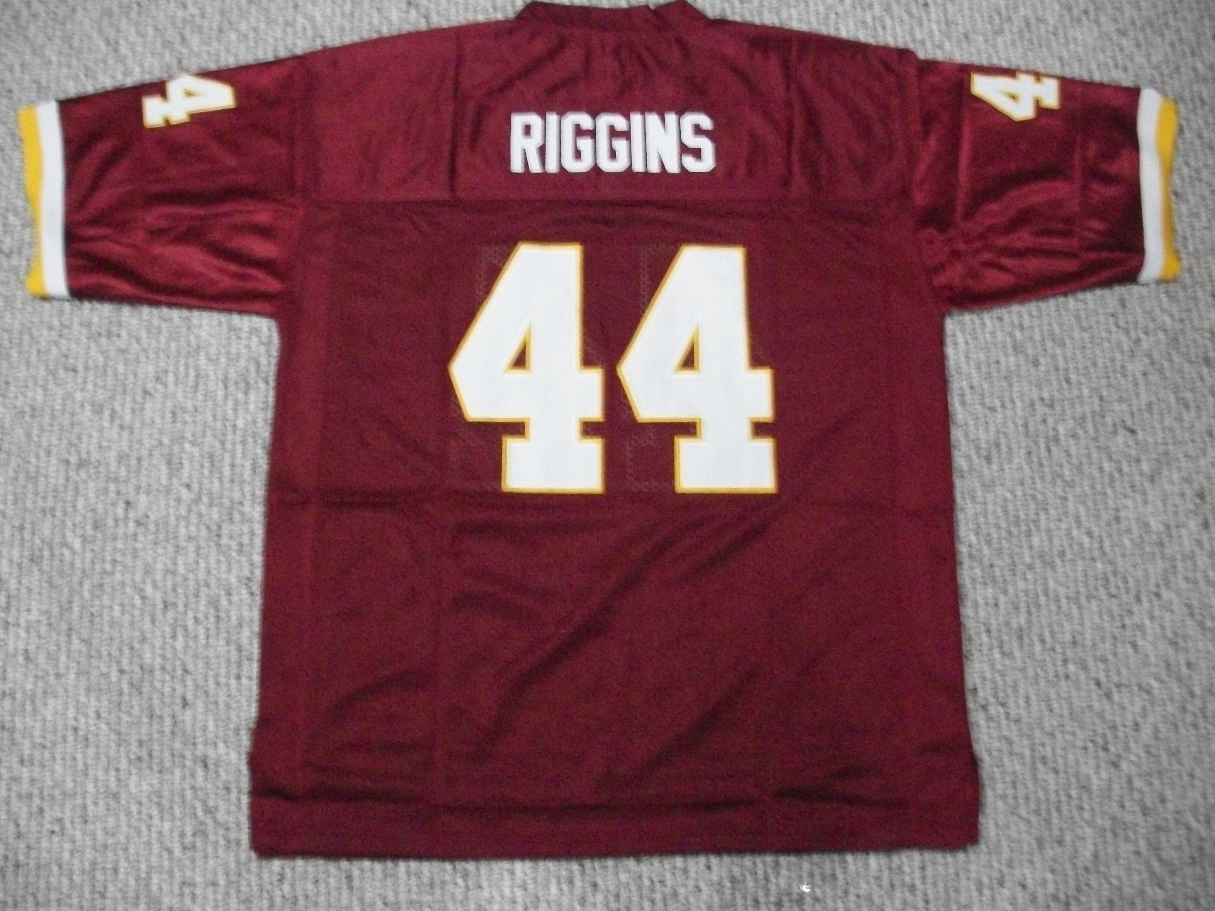 John Riggins Jersey #44 Washington Unsigned Custom Stitched