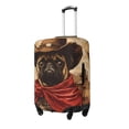 thumbnail image 1 of Fotbe Western French Bulldog Cowboy Funda Protectora para Equipaje, Antirrayones y Resistente a la Suciedad, Compatible con Maletas de 18 a 32 Pulgadas-Large, 1 of 7