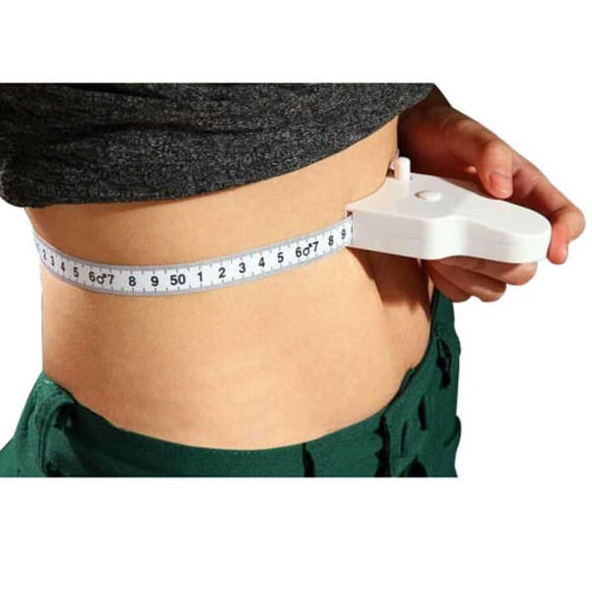 LYUMO 150cm / 60in Body Waist Measuring Tape Accurate Head Hips Legs  Retractable Measure Tape Black 