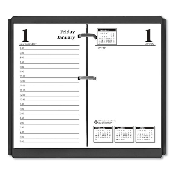 House of Doolittle Economy Daily Desk Calendar Refill 3.5 x 6 2022 4717