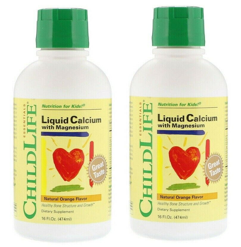 ChildLife Liquid Calcium with Magnesium, Orange Flavor, 16 oz 2