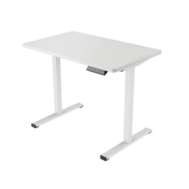 Small Electric Standing Desk 31.5”×20“, Adjustable Height Sit Stand Workstation with 154 lbs Weight Capacity for Study & Home Office