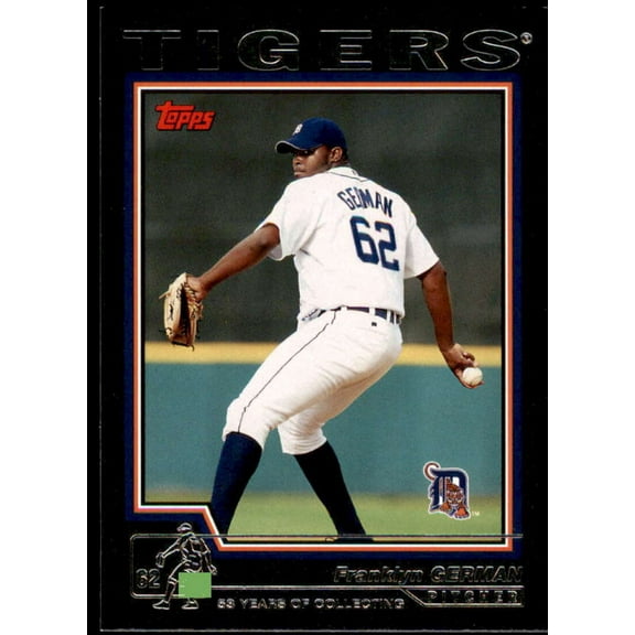 Franklyn German Card 2004 Topps Black #593