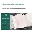 thumbnail image 6 of Iumwxz USB Graphene Heating Hand Warmer Bag, Portable Rechargeable Hand Warmers for Men and Women with Large Heating Area, Fast 3 Second Warm Up, 24 Hour Constant Temperature, Ideal Holiday Gift, 6 of 7