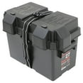 thumbnail image 1 of Arcon Battery Box 13035 Fits Group 27 Batteries; Strap Style Box; Black; Polypropylene; Vented; With Box/Lid/Strap/Mounting Brackets/Stainless Screws, 1 of 1