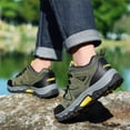 thumbnail image 5 of LASUDRAA Mens Lightweight Hiking Shoes Breathable Anti-Slip Outdoor Trail Trekking Shoes, 5 of 8