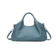 thumbnail image 6 of KKLDOGS Suede Woven Handbag for Women: Handwoven Vegan Leather Purse & Pockets for Style & Travel, 6 of 10