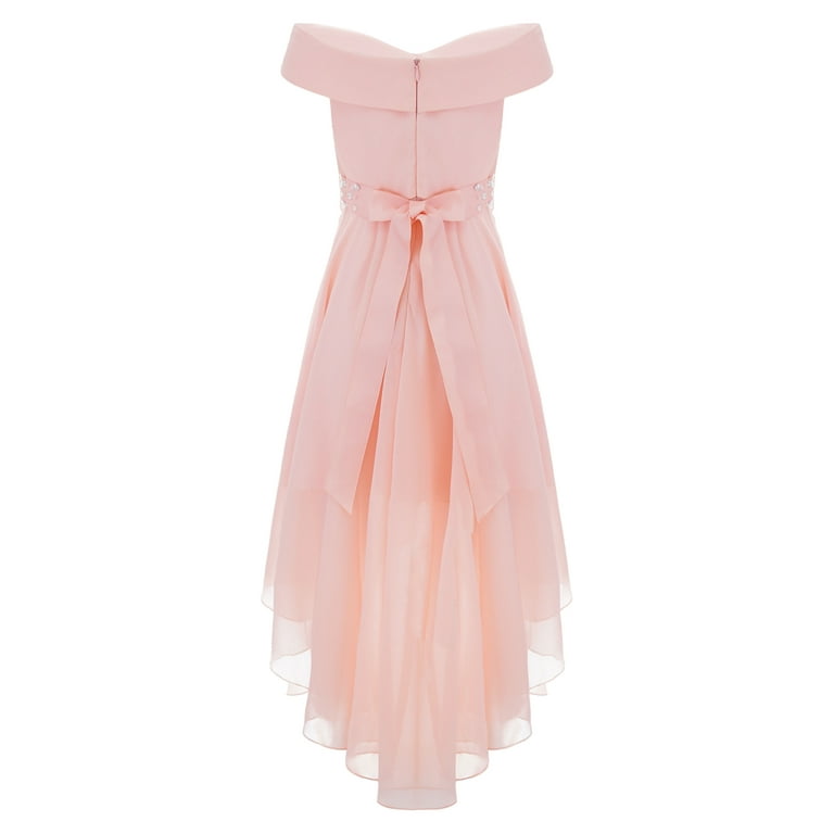 Flower Party Dress Dillards Iiniim Girls Off Shoulder Evening Gown